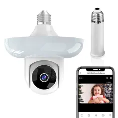 Guudgo Tuya 3MP WiFi ブルートゥースカメラ ワイヤレス PTZ IP カメラ カラー ナイトビジョン モーション検知 双方向通話 屋外 セキュリティカメラ アプリ 電話コントロール