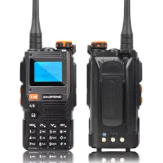 Baofeng UV-K61 双方向ラジオ 長距離ハンドヘルドトランシーバー 999チャンネル Type-C 急速充電 ハイパワー FM AMバンド ワイヤレス コピー周波数 バックライト ブルー 非交換バックライト