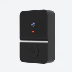 Akıllı Video Kapı Zili Görsel Kapı Zili Kamera WiFi Tuya Akıllı Kablosuz Kapı Zili Zil APP İki Yönlü Sesli Arama Güvenlik Alarmıyla Çalışır