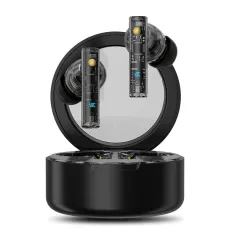 KZ-Carol TWS Bluetooth Headset Wireless ANC Earphone 6-Mic Hybrids Active Noise Cancellation AI Call Noise Reduction Super-Linear Wideband Inner Magnetic Driver 42H Battery Life 55ms Low Latency In-ear Sports Headphones