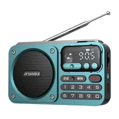 SANSUI F22 Radio multimédia sans fil Bluetooth, haut-parleur numérique, carte HiFi, haut-parleur musical, radio FM, prise en charge du disque U, lecture de carte TF