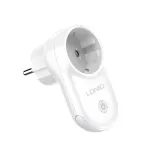 LDNIO 16A Smart WiFi EU Plug Socket Real-time Current Voltage Power Monitoring APP Timing Outlet with LED Light Voice Control with Alexa Google