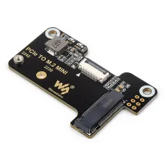 تەختەی گونجێنەری بچووکی Raspberry Pi 5 PCIe to M.2 پشتگیری پرۆتۆکۆلی NVMe دەکات درایڤی دۆخی ڕەق خێرایی خوێندنەوە/نووسین