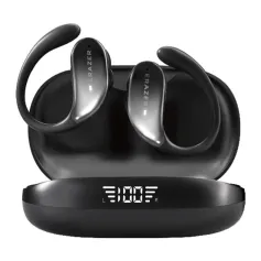Lenovo ERAZER XT80Pro TWS Oyun Kulaklığı Kablosuz bluetooth 5.4 Kulaklık 10mm Kompozit Diyafram AAC Ses LED Dijital Ekran 30H Oynatma Düşük Oyun Gecikmesi Kulak Kancaları Spor Kulaklıkları