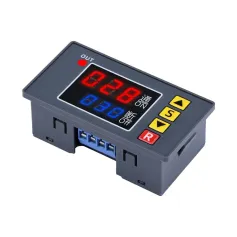 T3231 110V-220V 12V/24V డిజిటల్ టైమ్ ఆలస్యం రిలే LED సైకిల్ టైమర్ కంట్రోల్ స్విచ్ అడ్జస్టబుల్ టైమింగ్ రిలే టైమ్ డిలే స్విచ్