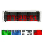 ਆਵਾਜ਼-ਨਿਯੰਤਰਿਤ LED ਸੰਗੀਤ ਸਪੈਕਟ੍ਰਮ DIY ਕਿੱਟ ਡਾਟ ਮੈਟ੍ਰਿਕਸ ਘੜੀ ਇਲੈਕਟ੍ਰਾਨਿਕ ਸੋਲਡਰਿੰਗ ਸੰਗੀਤ ਰਿਦਮ ਲਾਈਟ ਕਿੱਟ