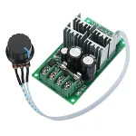 DC 6-60V 30A PWM DC Motor Speed Regulator High Power Speed Controller 6V 12V 24V 36V 48V 60V Support PLC Analog Quantity 0-5V