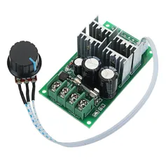 DC 6-60V 30A PWM DCモーター速度レギュレータ高出力速度コントローラ6V 12V 24V 36V 48V 60V PLCアナログ量0-5Vをサポート