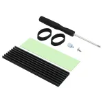 M.2 NVMe SSD Heatsink with Thermal Pad Heat Cooler Radiator Aluminum Alloy Heat-resistance Computer Accessories