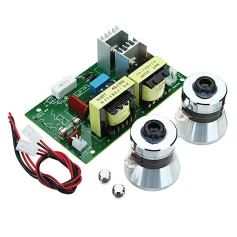 AC 220V 60W-100W Ultrasonik Temizleyici Güç Sürücü Kartı 2 Adet 50W 40KHZ Transdüserli