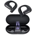 BlitzMax BM-CT2 Fones de ouvido abertos LED Power Display 16,2 mm Drivers dinâmicos Graves profundos 60H Playtime Protable Fone de ouvido
