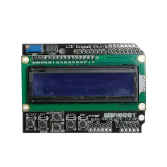 ロボット用キーパッドシールド（青色バックライト付き）LCD 1602ボード（Arduinno用）Geekcreit - 公式Arduinnoボードで動作する製品