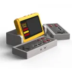 K20 Portable Retro Game Console with Dual 2.4G Wireless Gamepad Built-in 1000+ Games 3.0inch TFT Screen Video Game Player Support TV Connection AV Output