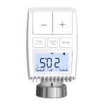 MoesHouse Tuya TV01 ZigBee3.0 Radiator Actuator Valve Smart Thermostat Temperature Controller External Sensor TRV Voice Control Alexa Google Assistant