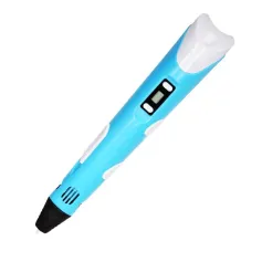 Penna per stampa 3D di seconda generazione con kit di filamenti ABS da 3x 1,75 mm per principianti e bambini, spina UE
