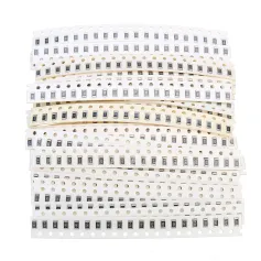Kit di resistori SMD 1206 da 660 pezzi, 33 valori, 20 ciascuno, kit assortito da 1 ohm a 1 M ohm, 1% di campione