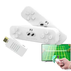 DATA FROG Y2 Fit 4K Game Stick Retro Somatosensory Console Built in 86 Sports Games and 1000+ NES Games 2.4G Wireless Video Game Controller Support HD Output