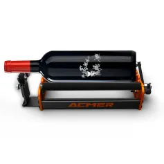 [EU/EUA Direto] Módulo de gravação a laser ACMER M2 Rolo rotativo com eixo Y Rolo rotativo com rotação de 360° para gravação de objetos cilíndricos de 4 a 138 mm
