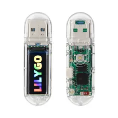 LILYGO? T-Dongle-S3 макетная плата 0,96-дюймовый ЖК-дисплей экран поддержка WiFi bluetooth TF карта