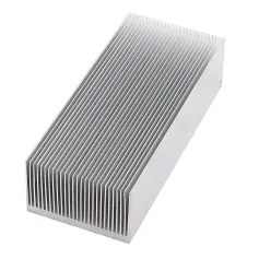 Dense Teeth Heat Sink 69*37*150mm Aluminum Heat Sink LED Heat Sink Aluminum Block Compact Teeth 24 Fin Radiator for IC Module PC Computer LED PCB