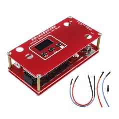 Mini saldatrice a punti portatile fai da te con display LCD, modalità di saldatura touch automatica per batteria 18650 e batteria per auto da 12 V.