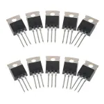 10Pcs IRFZ44N Transistor N-Channel International Rectifier Power Mosfet