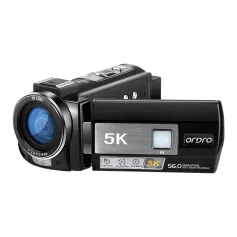 Ordro AE20 5K 56MP 18X Digital Zoom Video Camcorder Wireless WiFi Camera Infrared Night Vision Anti-shake Camaras for Recording Vlog Youtube