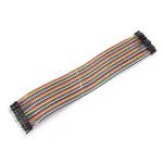 120pcs 30cm Male To Female Breadboard Jumper Cable 2.54mm Dupont Wire