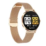 T8mini 1.19inch AMOLED Display Corning Gorilla Glass Panel Heart Rate Blood Pressure Blood Oxygen Monitor Stress Measurement Breathe Training Sleep Monitoring Multi-sport Modes Music Playback IP68 Waterproof Smart Watch