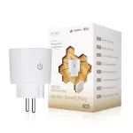 MOES Tuya Smart Matter Plug WiFi Socket 16A Outlet Power Monitor Remote Control Voice Control Work with Alexa Google Assistant
