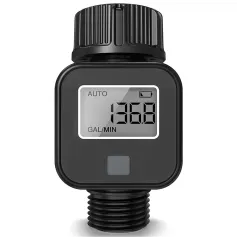 Đồng hồ đo lưu lượng nước kỹ thuật số SGS05 Độ chính xác cao IP6X Chống nước Bốn chế độ Đo mức tiêu thụ nước và lưu lượng cho ống tưới vườn ngoài trời