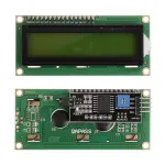 HW-060B 1602 LCD 5V Ecran galben-verde IIC I2C Modul de interfață 1602 Placă adaptoare de afișare LCD