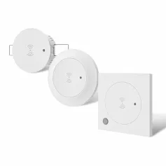 NEO Tuya Zigbe 24G MmWave Radar Sensor de Presença Humana Inteligente com Detector de Iluminação Suporte Interruptor de Luz com Fio 95~250V