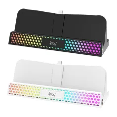 IPLAY HBP-614 per a PS5 Portal Game Console RGB Suport de carregador de llum amb suport desmuntable Plug and Play