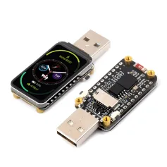 Placa de desenvolvimento LCD ESP32-S3 de 1,47 polegadas, WiFi 2,4 GHz, Bluetooth BLE 5, Dual Core, Flash de 16 MB, LEDs RGB, Suporte para cartão Micro SD