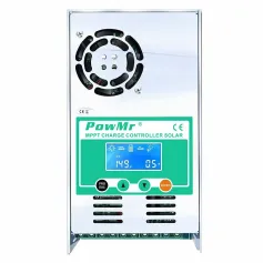 PowMr MPPT 60A کۆنتڕۆڵی بارگاوی و بەتاڵکردنەوەی خۆر 12 ڤی 24 ڤی 36 ڤی 48 ڤی ئۆتۆماتیکی بۆ ماکس PV 190VDC پاتری لیتیۆمی ترشی قوڕقوشم