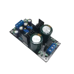 LM317+LM337 DC تەختەی دابینکردنی وزەی رێکخراو مۆدیولی دابینکردنی وزەی رێکخراو AC10-24V بۆردی مۆدیولی رێکخراوی پۆزەتیڤ و نێگەتیڤ