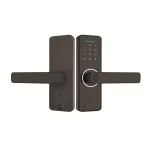 WAFU WF-F1 Tuya Smart WiFi Door Lock Aluminum Alloy Keyless Entry 5 in 1 Unlocked Methods APP Fingerprint Password Card Key Energy-Saving Micro-USB Emergency Power High Capacity