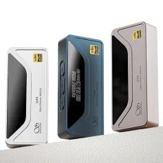 Shanling UA4 Cap Hi-Res Audio Amplifier Portable USB DAC AMP with 0.87-inch OLED Display ESS ES9069Q DAC Dual RT6863 AMP Full Screen Hardware Buttons 3.5mm 4.4mm Outputs