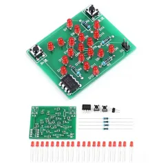 DC 5V DIY Electronic Windmill Training Module Kit Speed Adjustable MCU Course Design Set For Soldering