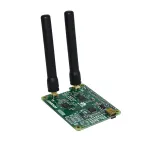 MMDVM_HS_Dual_Hat MMDVM Duplex RX TX UHF VHF Hotspot Board + Antenna + OLED Support P25 DMR YSF NXDN for Raspberry pi
