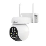 Srihome SH052 5MP Smart WiFi Home Surveillance Camera Wireless PTZ IP Color Night Vision AI Auto Tracking Sound&Light Alarm IP65 Waterproof Outdoors Security Cam
