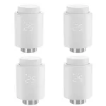 4Pcs SONOFF TRVZB Smart Zigbee3.0 Thermostatic Radiator Valve Intelligent Thermostat Temperature Controller APP&Voice Control Work with Alexa Google Home