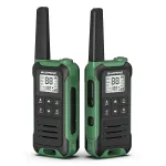 Baofeng BF-T22 Walkie Talkies 16 Channels 446MHz PMR License-Free Two-Way Radios LED Flashlight Hands-Free VOXs 1400mAh Type-C USB Charging