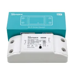 Sonoff BASIC R2 WiFi DIY Smart Switch Wireless Remote Controller Timing Schedule Sync Status Voice Control Work with Alexa Google Assistant