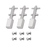 3-Piece Matte Chrome Plated Tilt Switch with Button for Studer Revox B77 PR99