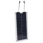 30W Polycrystalline Solar Panel 12V 18V Battery Clamp Dual USB Interface Solar Board with Controller Solar Cells for RV Car Travel Camping