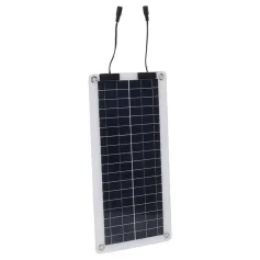 30W Polycrystalline Solar Panel 12V 18V Battery Clamp Dual USB Interface Solar Board with Controller Solar Cells for RV Car Travel Camping