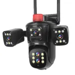 DIDSteh 20MP WIFI IP Camera Four Screens Five Lens 10X Zoom Wireless Outdoor Smart Auto Tracking CCTV PTZ Surveillance Cameras