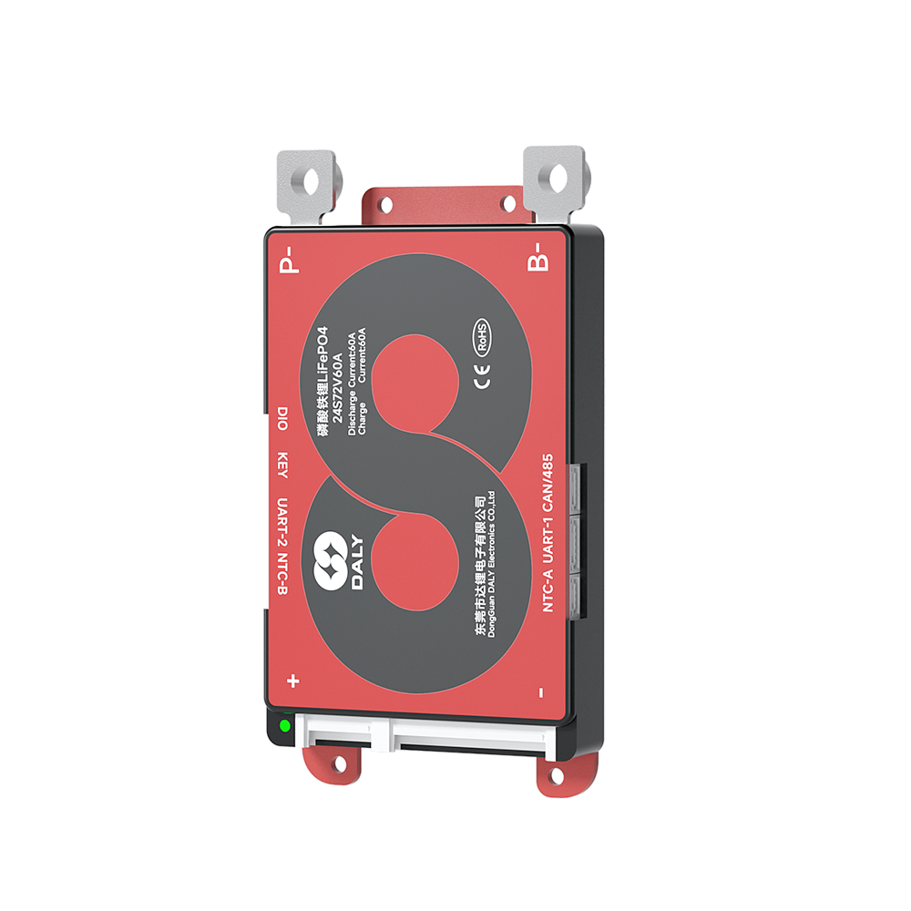 Daly BMS Smart Board Iron Lithium Battery Protection Board with Balance+Bluetooth+RS485+CAN K-type 4~24 Series with Parallel Module LiFePO4 3.65V